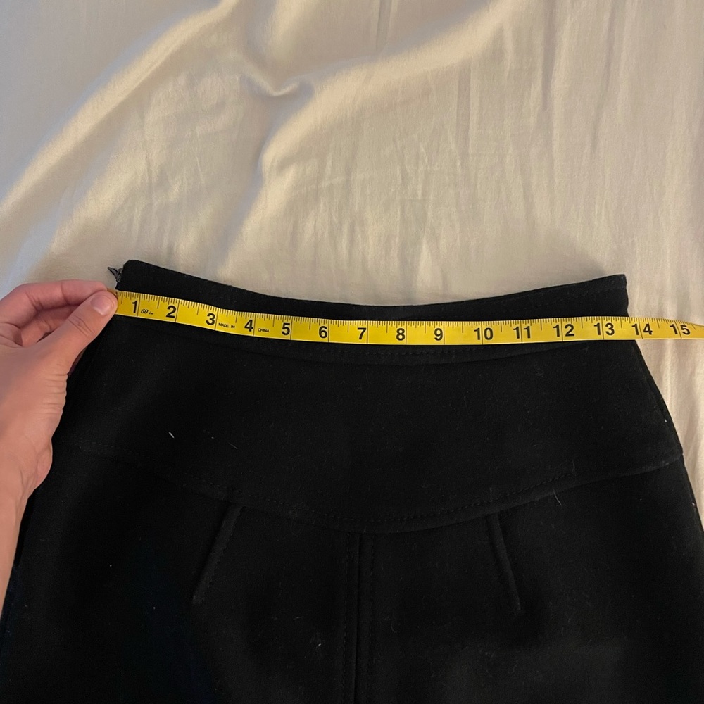 Prada Black Pleated Skirt - Picture 5 of 7